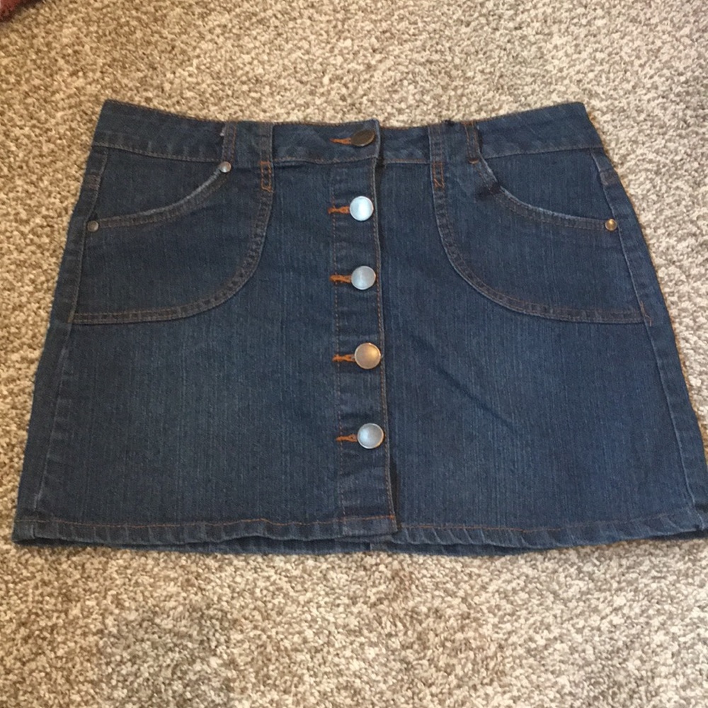 3/$10 Jean Mini Skirt